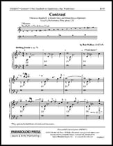 Contrast Handbell sheet music cover